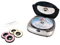 Q-Sonic Reinigungsset für Q-Sonic CD/DVD-Reparaturset Pro II PE1230; CD-Reiniger, DVD-ReinigerCD-ReinigungenCD-ReparatursatzElektrische CD-Reparatur-MaschinenCD Repair-KitsDisc-KratzerentfernerReiniger für CDs, DVDsLack-Reparatur-Set 