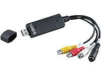 Q-Sonic USB-Video-Grabber zum Digitalisieren, inkl. Software