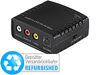 Q-Sonic USB-Video-Grabber VG310 zum Video-Digitalisieren (Versandrückläufer); USB-Plattenspieler mit Kassetten-Deck USB-Plattenspieler mit Kassetten-Deck 